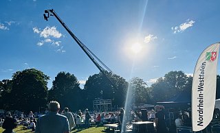 Sommerkonzert der NRW-Landesregierung im Kurpark Bad Oeynhausen. - Stefan Boscher