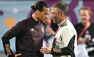 Leroy Sané soll gegen Spanien wieder im Kader stehen. Unklar, inwieweit es für die Startelf reicht. - Federico Gambarini