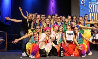 Die Tanzgruppe Shiva aus Delbrück hatte eine nahezu perfekte Bühnenshow abgeliefert. - Johannes Büttner