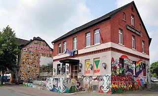 Das Fla-Fla war zunächst ein autonomes Jugendzentrum. Nun heißt es Soziales Zentrum. - Frank-Michael Kiel-Steinkamp