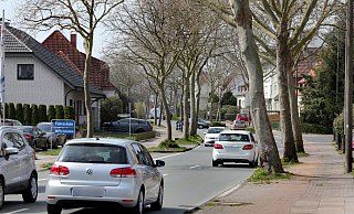 Die Elverdisser Straße ist eine vielbefahrene Landstraße. Nur unter bestimmten Bedingungen können Tempo-30-Bereiche angeordnet werden., - Frank-Michael Kiel-Steinkamp