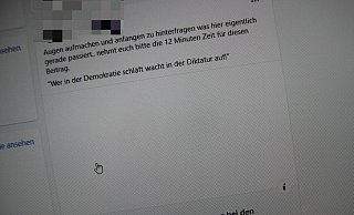 Insgesamt acht Beiträge auf der Facebook-Seite haben coronaleugnerische Inhalte oder stammen von Seiten aus der Szene. - Jan-Henrik Gerdener
