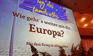 "Wie geht's weiter mit dir, Europa?" - unter dieser Frage stand der Tag des Landvolkes in Paderborn. - Lena Henning