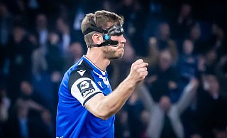 Ein emotionalisierter Fabian Klos war an beiden Toren des DSC beteiligt. - Sarah Jonek Fotografie