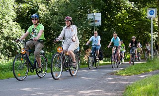 In der warmen Jahreszeit werden den Radfahrern in Bünde zahlreiche Events rund um das Zweirad angeboten. Archivfoto: Thomas Klüter - Thomas Klüter