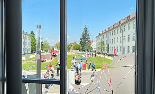 Auch die Gebäude waren am Tag der offenen Tür auf dem Bildungscampus geöffnet und konnten von den Gästen angeschaut werden. - Natalie Gottwald