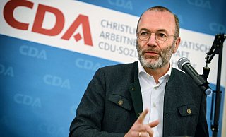 Manfred Weber sorgt sich um den Zustand der EU. - BARBARA FRANKE
