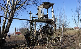 In der Region sind zuletzt einige Hochsitze angezündet worden. - Eike J. Horstmann