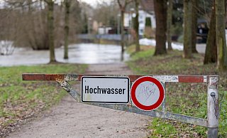 Das Hochwasser hat für angestiegene Flusspegel und einen erhöhten Grundwasserstand geführt. - Niklas Tüns
