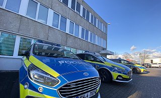 Seit 20 Jahren ist die Polizeiwache im alten Ikea-Gebäude. - Dirk Windmöller