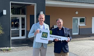 Zum 1. Oktober 2022 wird Franchise-Partner Arndt Heiderich den McDonalds von Andre Jansen übernehmen. - McDonalds