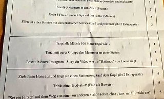2021 waren die Aufgaben der WiWi-Fachschaft fast identisch mit den aktuellen, 2013 waren sie nicht viel anders. Damals wurden aber noch keine Instagram- und Handyvideos als Beweis verlangt. - Leserfoto