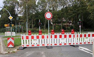 Die Ahlsener Straße ist ab dem 16. Oktober für bis zu fünf Wochen gesperrt. - Sevim Hangül