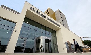 Corona-Patienten werden im Verbund der KHWE unter anderem im St.-Ansgar-Krankenhaus behandelt. - David Schellenberg