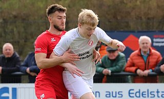 Hatte bei RWK auch kein Schussglück: Florian Finke. - Niklas Gessat