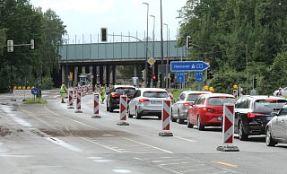 Die Baustelle an der Verler Straße gehört zeitnah der Vergangenheit an. - Matthias Gans