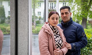 Kurdwin Yousif und Ahmed Haji Saeed befürchten eine Abschiebung in den Irak. - Niklas Tüns