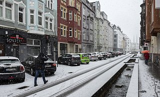 Die Ravensberger Straße in Weiß. - Jörg Dieckmann - www.dieckmann-fotodesign.de
