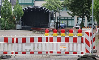 Für den Verkehr gesperrt: Der Barmeierplatz. - Ekkehard Wind