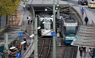 Umsteigen? Glücksache. Der Stadtbahn-Verkehr ist zurzeit alles andere als verlässlich. - Andreas Zobe