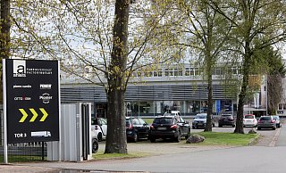 Nach der Ahlers-Insolvenz fragen sich viele: Was passiert mit dem Standort, wie es geht es mit dem Fabrikverkauf in Elverdissen weiter? - Archivbild: Frank-Michael Kiel-Steinkamp