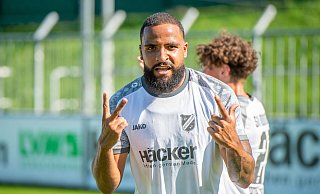 Brachte den SV Rödinghausen früh auf die Siegerstraße: Leon Tia traf beim 4:0-Erfolg in Düren bereits in der 6. Minute zum 1:0. - Joel Beinke