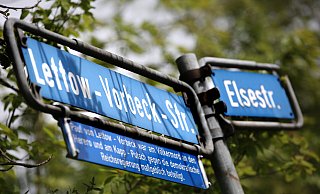 Die Lettow-Vorbeck-Straße in Bünde ist schon länger umstritten. Nun stimmte der Stadtrat im Mai für die Umbenennung der Straße. Foto: Gerald Dunkel - www.gerald-dunkel.de