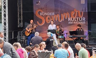 Beim Bürgermahl wurde auch für musikalische Unterhaltung gesorgt. - Alexandra Stratmeier