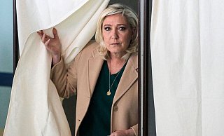 Vermutlich wird Marine Le Pen zum zweiten Mal in die Stichwahl einziehen. - AFP or licensors