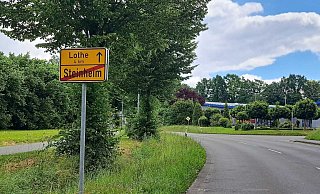Die Landesstraße 827 von Steinheim nach Lothe wird voll gesperrt. - Madita Schellenberg