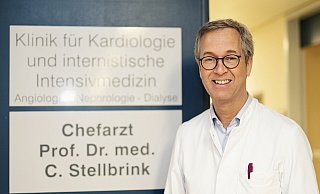 Christoph Stellbrink freut sich über den Ruf an die Medizinische Fakultät der Universität Bielefeld. - Steffi Behrmann/Klinikum Bielefeld
