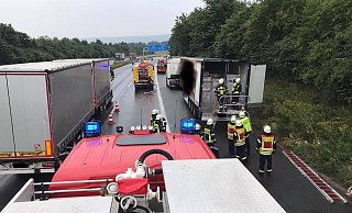 Die Feuerwehr hatte die Flammen schnell unter Kontrolle. - Feuerwehr Vlotho