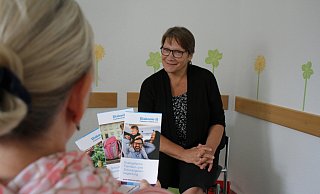 Dankbar für Beratung und Hilfe: „Ich bekomme viel zurück“, sagt Cordula Peters. - Dieter Scholz