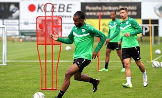 Im Testspiel getroffen: SVR-Neuzugang Dominique Ndure. - Andreas Gerth
