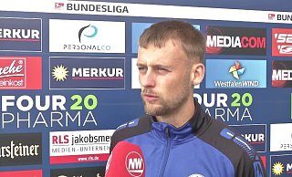 Im Spiel gegen Wiesbaden erzielte SCP-Akteur Sebastian Klaas sein erstes Zweitligator. - Screenshot NW