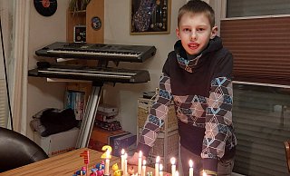 "Schaltjahreskind" Jeremy Rohner aus Rödinghausen feiert am 29. Februar seinen 12. Geburtstag. - Alexandra Stratmeier