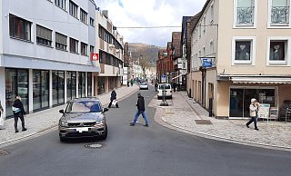 Kleine Straße, große Diskussion, die Nicolaistraße in Höxter. - David Schellenberg