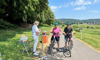 Eine Gästebefragung für die Radverkehrsanalyse zum Weser-Radweg. - Weserbergland Tourismus