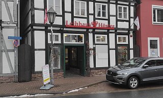 In ein Pfandleihhaus an der Westerbachstraße in Höxter wurde eingebrochen. - Svenja Ludwig