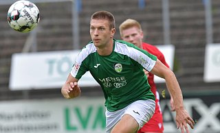 Doppelpack: Alexander Bannink erzielte in Holzwickede seine Saisontreffer drei und vier für den FC Gütersloh. - Jens Dünhölter