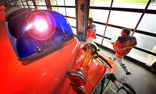 Auf einmal waren fast alle Rettungswagen im Einsatz, so dass der Notfallplan greifen musste. - Andreas Frücht