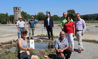 Sarah Zarnitz (v.l.), Dieter Siebeck, Burkhard Beinlich, Daniel Hartmann, Ralf Haffke, Thomas Schöning, Claudia Koch und Norbert Drews - Celina Allard