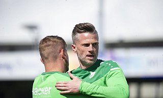 Der Kapitän bleibt an Bord: Routinier Daniel Flottmann hat seinen Vertrag beim SV Rödinghausen verlängert. - Joel Beinke