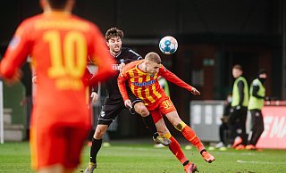 SCP-Stürmer Felix Platte (r.) erzielte in der 86. Minute den 2:0-Endstand. - Besim Mazhiqi