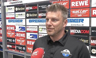 SCP-Trainer Lukas Kwasniok vor dem letzten Saisonspiel im Interview mit nw.de. - Screenshot NW