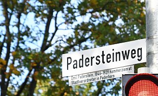 Der Padersteinweg in Paderborn wird demnächst ausgebaut. - Lena Henning