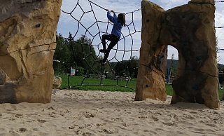 Eine Woche nach der Feier hat die Stadt rund um den Abenteuerspielplatz wieder Ordnung geschaffen. - Burkhard Battran