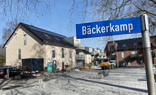 In einem Haus am Gütersloher Bäckerkamp wurde eine Senioren-Wohngruppe betrieben, in der es zu gewaltsamen Vorfällen gekommen sein soll. - Christian Bröder