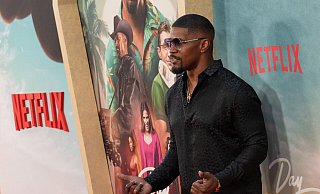 Jamie Foxx bei der "Day Shift"-Premiere in Los Angeles. - picture alliance / ZUMAPRESS.com