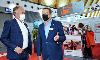 Diskussion über den Markt: Michael Barlag (l.) und Horst-Peter Drappa sehen dieselben Probleme. - Barbara Franke